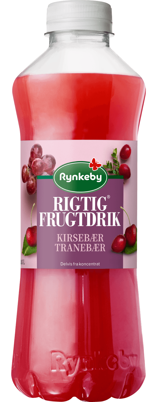 Rigtig® Frugtdrik Kirsebær-Tranebær